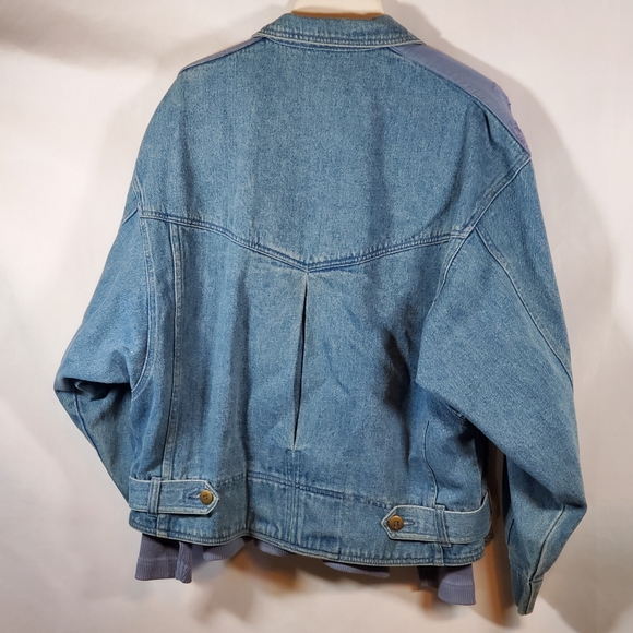 Vintage Together Denim Jean Jacket And Shirt - Picture 2 of 7